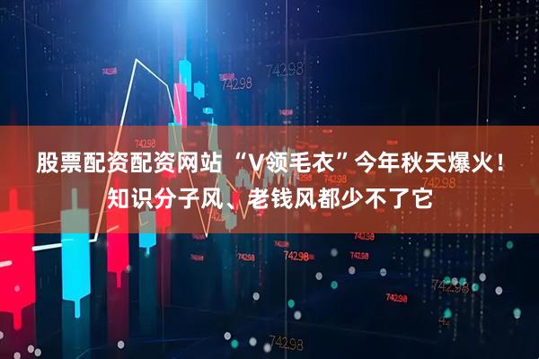 股票配资配资网站 “V领毛衣”今年秋天爆火!知识分子风、老钱风都少不了它